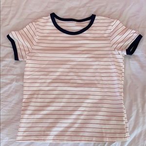 Striped Crew Neck Shirt